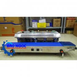 Máy hàn miệng túi liên tục có indate SFR-980