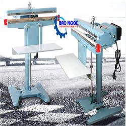 Máy hàn miệng túi dập chân PFS-350 có giá đỡ